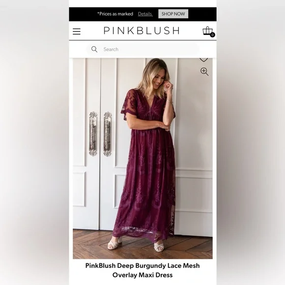pink blush burgundy lace dress Plus Size V-Neck Short Sleeves Sequin Mother of the Groom Dresses main image 0